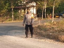 Wakapolres SBD Pantau Pengamanan Pendaftaran di KPU Sumba Barat Daya,Hari Paket “AMAN” Mendaftar !!