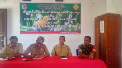 Babinsa Koramil 06/Karera Hadiri Mimbar Sarasehan dan Penyusunan Program Penyuluhan Pertanian Tingkat Kecamatan