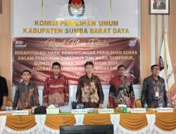 Pleno Kabupaten Sumba Barat Daya Digelar Hari Ini, Semua Paslon Siap Terima Hasil