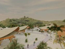 Desain Arsitektur Villa Di Rancang Unik Dengan Atap Alang-Alang Berbentuk Menyerupai Pelepah Pisang, Mencerminkan Budaya Lokal Sumba