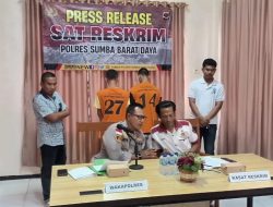 Gara-Gara Penimbunan BBM, Akhirnya Kedua Pelaku Ditangkap Dan Diamankan Di Polres SBD