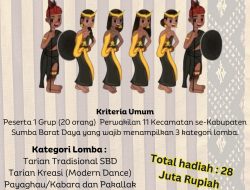 Kabupaten Sumba Barat Daya Siapkan Festival Kain Tenun,Ayo Silakan Daftarkan