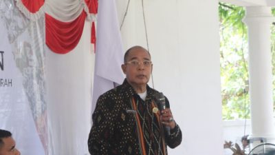 MDT Jangan Bahas Politik, Saya Bersyukur Tuhan Masih Memberi Kesempatan Membangun SBD