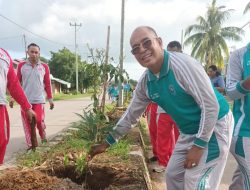 TOMAS SBD Dukung Penghijauan Kota dan Jalan Bandara Lede Kalumbang