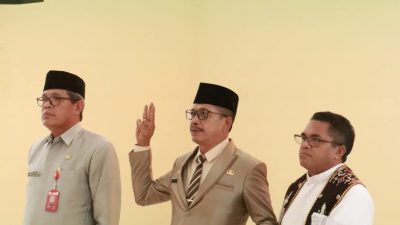 Bupati SBD Lantik Kembali Etmundus Nobertus Nau sebagai Penjabat Sekda