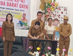 “Dicatat Ya!” Bupati SBD Tegas Saat Kades dan Kadis Absen Acara Nasional Anak