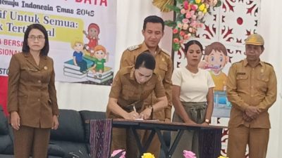 “Dicatat Ya!” Bupati SBD Tegas Saat Kades dan Kadis Absen Acara Nasional Anak