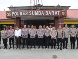 Kunker ke Polres Sumba Barat, Wakapolda NTT Soroti Kasus Kriminal dan Dorong Program Makan Bergizi Gratis