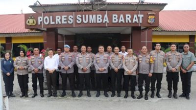 Kunker ke Polres Sumba Barat, Wakapolda NTT Soroti Kasus Kriminal dan Dorong Program Makan Bergizi Gratis