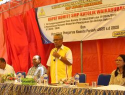 SMP KATOLIK WAIKABUBAK MENGGELAR PEMILIHAN PENGURUS KOMITE PERIODE 2025-2028