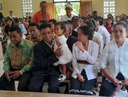 HUT KE 28 STASI ST. AGUSTINUS LAPALE DAN NIKAH MASSAL