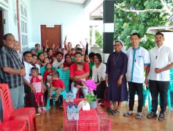 KUNJUNGAN KASIH KE PANTI ASUHAN BHAKTI LUHUR PUTERA DI WEEKAROU SUMBA BARAT