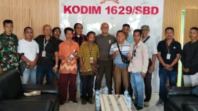 Coffe Time Bersama Pers, Dandim 1629/SBD Tekankan Pentingnya Publikasi yang Akurat dan Transparan