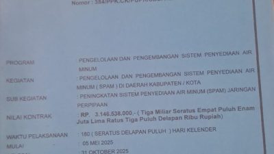 Mengatasi Kendala Teknis, SPAM Waikelo Sawah Siap Optimalkan Pelayanan Air Bersih di Waijewa Timur
