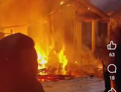 BREAKING NEWS: Kebakaran Hebat Ludes Perumahan Rumah Sakit Lende Moripa Pagi Ini