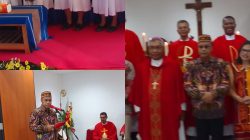 BAPA USKUP WEETEBULA MEMBERKATI RUMAH ALMA PUTRI WAIKABUBAK