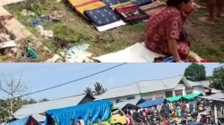 Pasar Rakyat Bondo Kodi di Kecamatan Kodi Semrawut, Warga Mengeluh Agar Pemerintah Desa dan Kecamatan Hingga aparat kepolisian Polsek Kodi segera Menata Pasar.