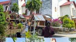 DETIK-DETIK BERSEJARAH PEMBONGKARAN MENARA GEREJA KATEDRAL WAITABULA.