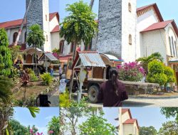 DETIK-DETIK BERSEJARAH PEMBONGKARAN MENARA GEREJA KATEDRAL WAITABULA.